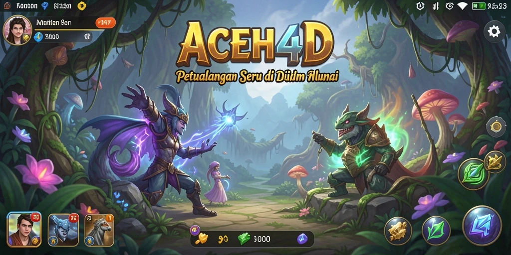 Screenshot ACEH4D menampilkan momen petualangan seru dengan latar belakang yang menakjubkan.