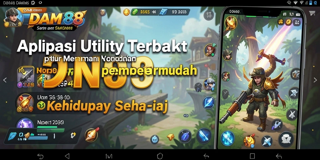 Screenshot utama DAM88 menunjukkan antarmuka pengguna yang intuitif dan fitur-fitur penggunaan.