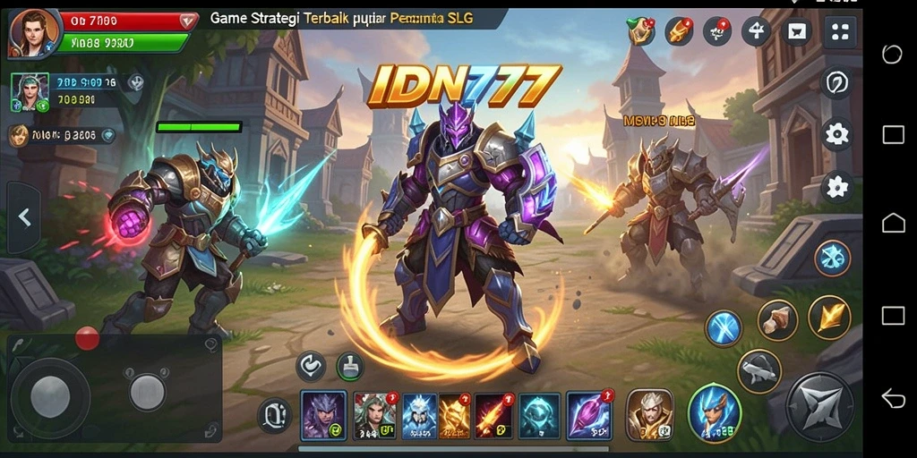 Tangkapan layar permainan IDN777 menampilkan strategi SLG yang mendebarkan.