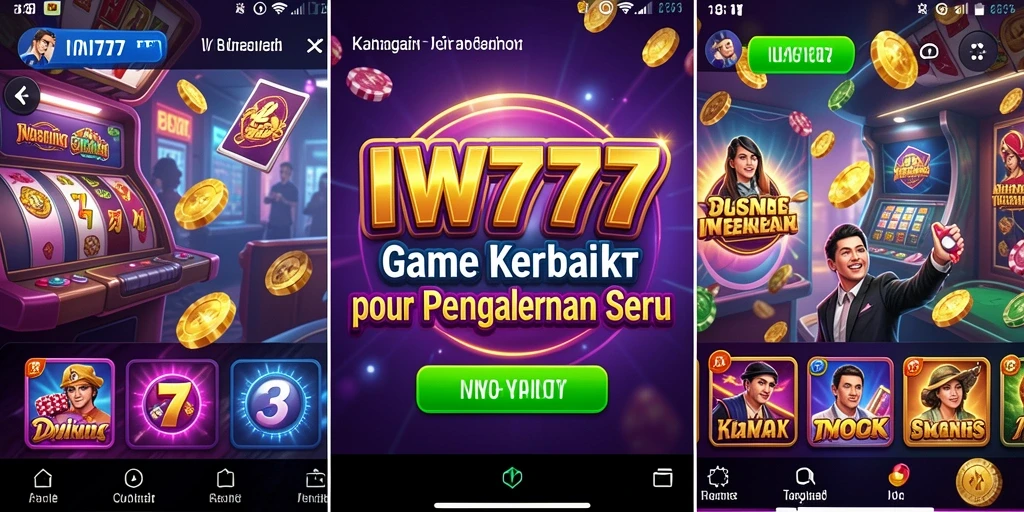 Tampilan permainan Kasino yang menarik dan interaktif.