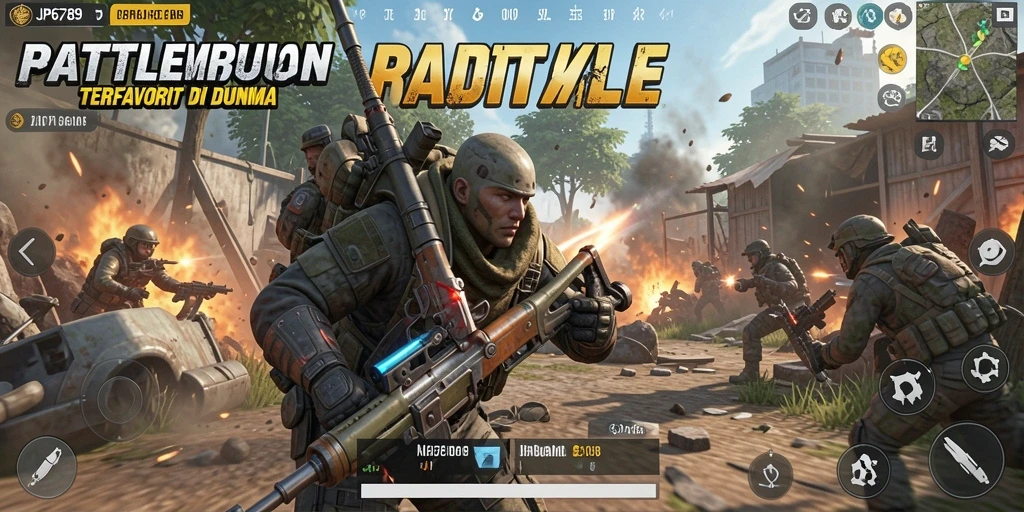 Tampilan mendebarkan gameplay JP6789 di medan pertempuran