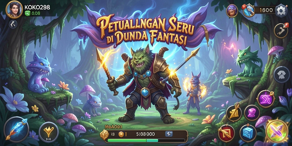 Screenshot KOKO288 menampilkan pemain menjelajahi dunia petualangan yang menakjubkan.
