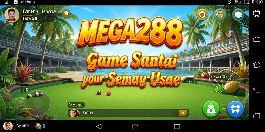 Screenshot gameplay <strong>MEGA288</strong> menampilkan keseruan permainan santai.