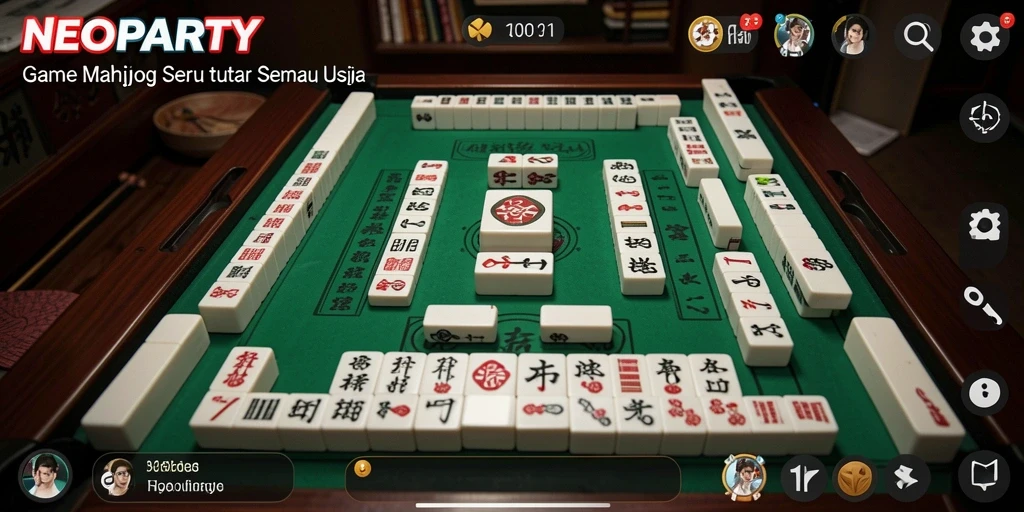 Tampilan menarik dari gameplay NEOPARTY yang penuh tantangan.