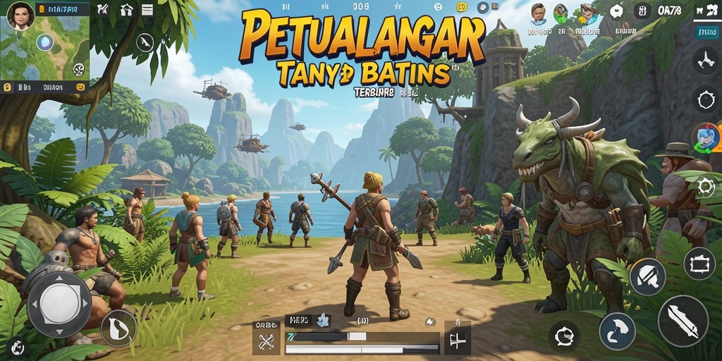 Tampilan gameplay ORA78 yang menakjubkan di dunia terbuka.