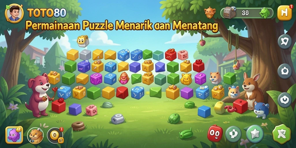 Tampilan gameplay TOTO80 yang menarik dan penuh tantangan.